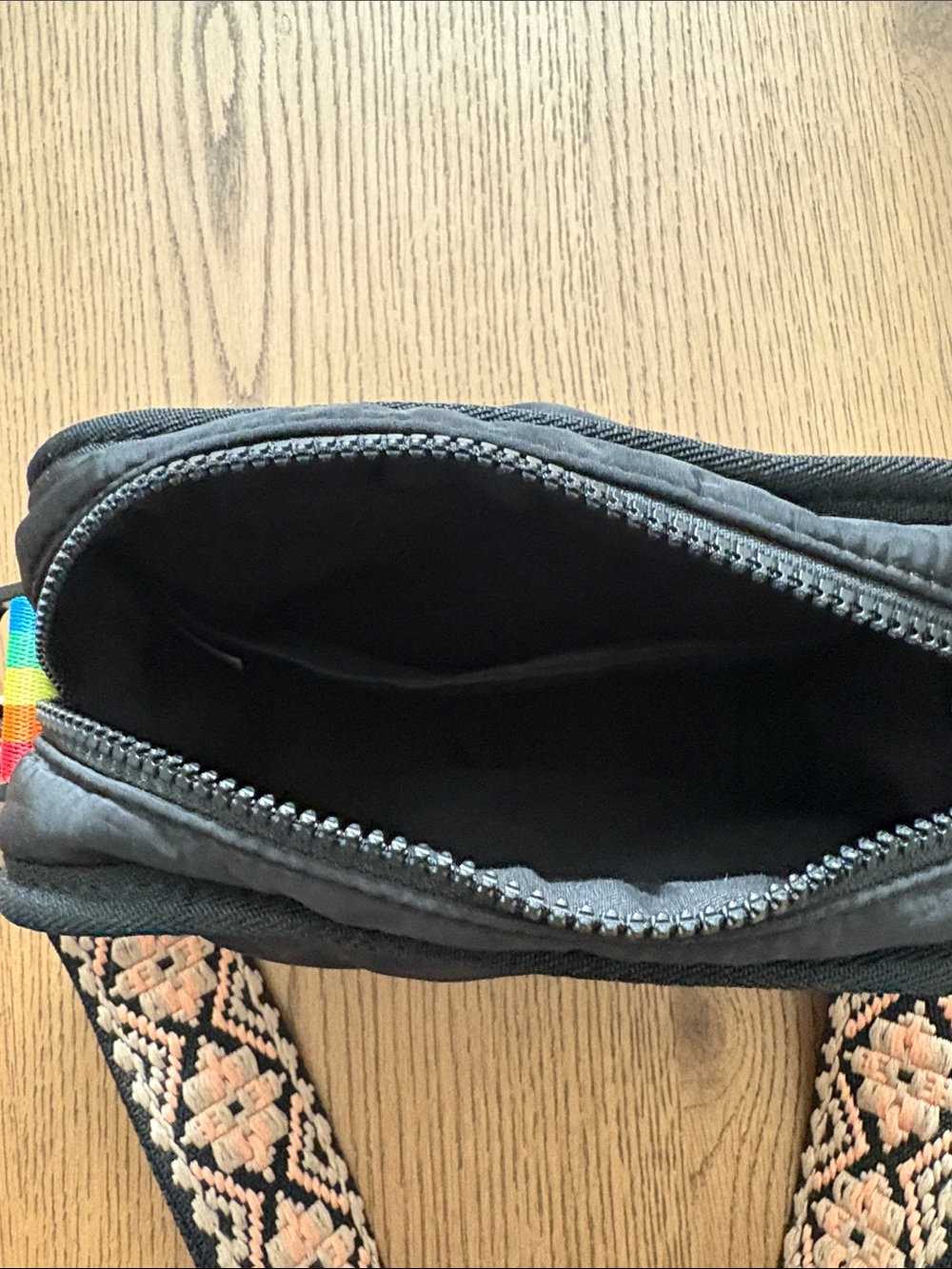 NWOT Gender Neutral Soft Crossbody Bag w/Adjustable “Guitar” Strap - Love Wins❤️ - Picture 9 of 12